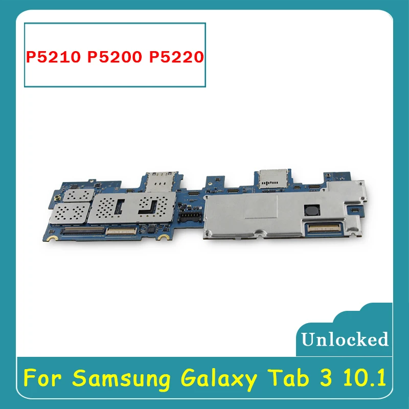 Разблокированная материнская плата для Samsung Galaxy Tab 3 7. 0 P5210 P5200 P5220 с Android|Антенны