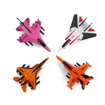 

Children'S Educational Science Aviation Fighter Model Toy Mini Simulation Color Alloy Aircraft Model Set