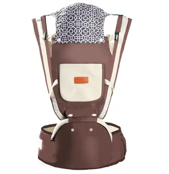 

AINOMI Ergonomic Baby Carrier Infant Kids Hipseat Backpack Front Facing Sling Removable