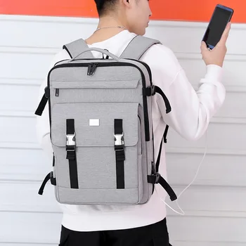 

Men Backpack USB Quick Charge Anti Theft Backpack Female Backpack For 15.6 Laptop Business Travel Bagpack Schoolbag Mochila