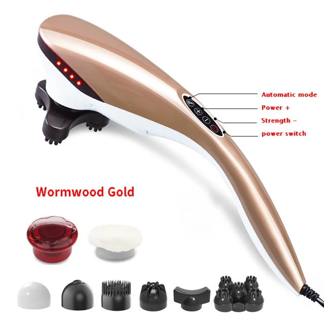 Multifunction electric dolphin massage machine hammer shock infrared
