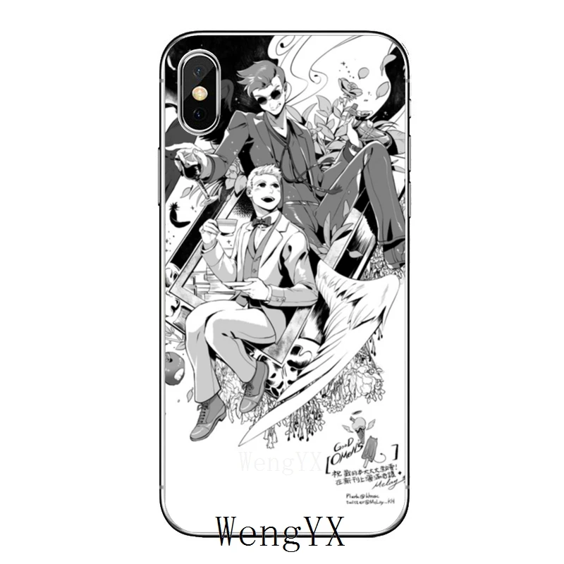 ТВ Good Omens для samsung Galaxy J8 J7 J5 премьер-профессионал J3 A3 A5 A7 мягкий чехол - Цвет: Good-Omens-A-13