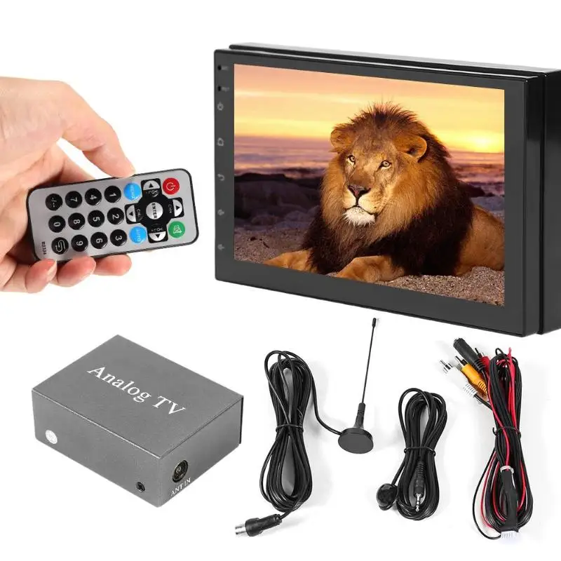 Carplay DVD Мобильный цифровой ТВ бокс мини автомобильный монитор PAL NTSC аналоговый