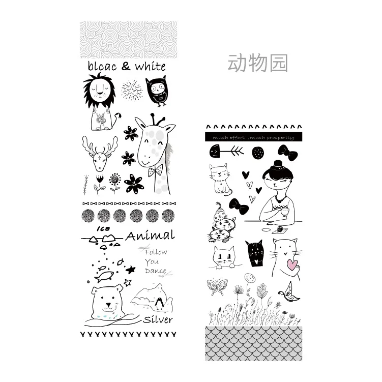 65*35 мм симпатичная молодая девушка серия Washi Офисная клейкая лента наклейки