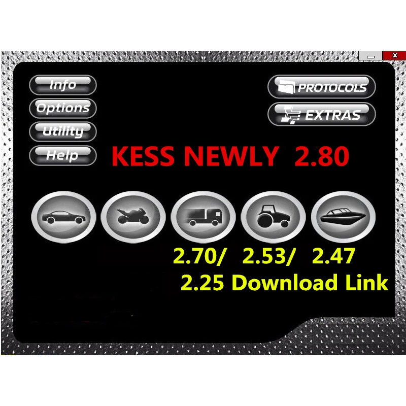 2024 Kess V5.017 2.80 Ksuit V2 KTAG 7.020 2.25 4 LED ECU Master Unlimited Online KESS Car TrucK ECU Chip Tool OBD2 Repair Kit 6
