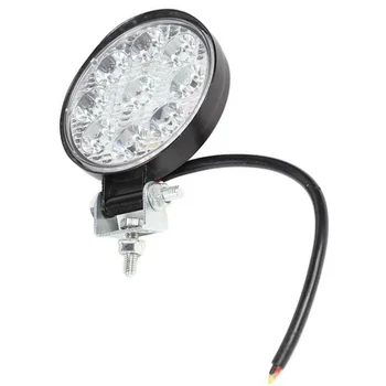 

Car LED Working Fog Lights Off Road Vehicle Inspection Lamp 27W Round Waterproof Light Bar Work Lighting