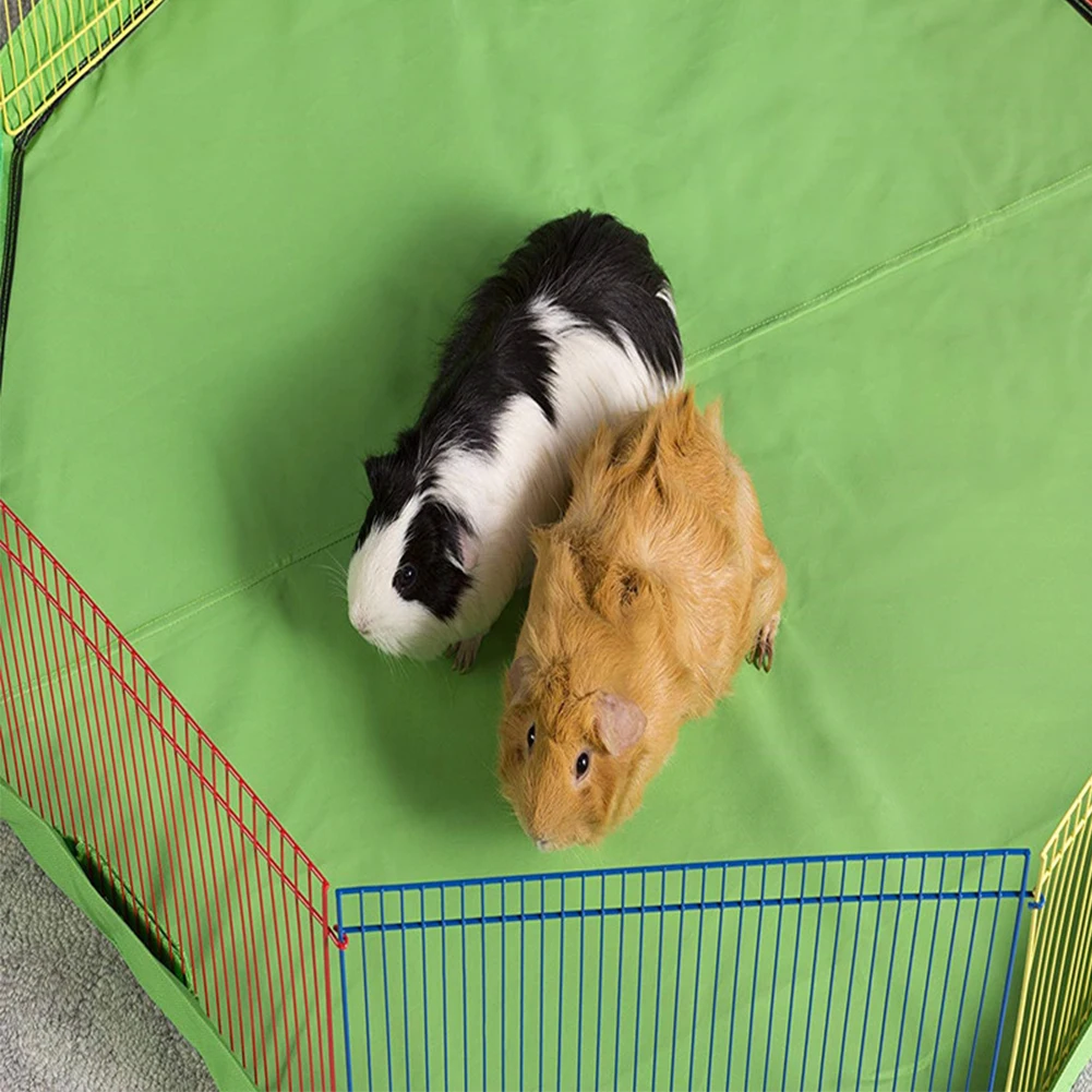 Waterproof Indoor Outdoor Universal Pet Play Pen Folding Enclosure Protect With Mat Safe PVC Household Accessories Exercise