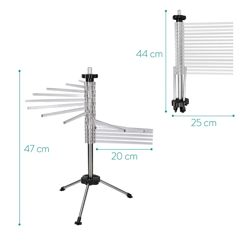 Кухонная подставка для спагетти, ручная подвешивание, легкая чистка, Складная Сушилка для пасты, вращающиеся аксессуары, держатель для лапши, инструменты для дома