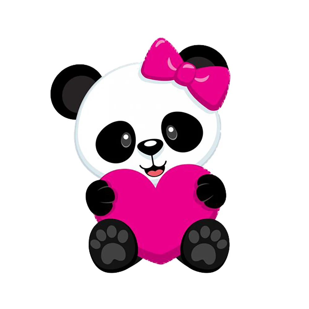 Металлические Вырубные штампы Love Heart Bow Panda с изображением животных куклы для