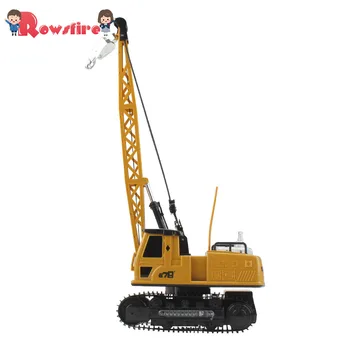 

12CH Remote Control Crane Contruction Vehicle Engineering Van With Lights And Sound