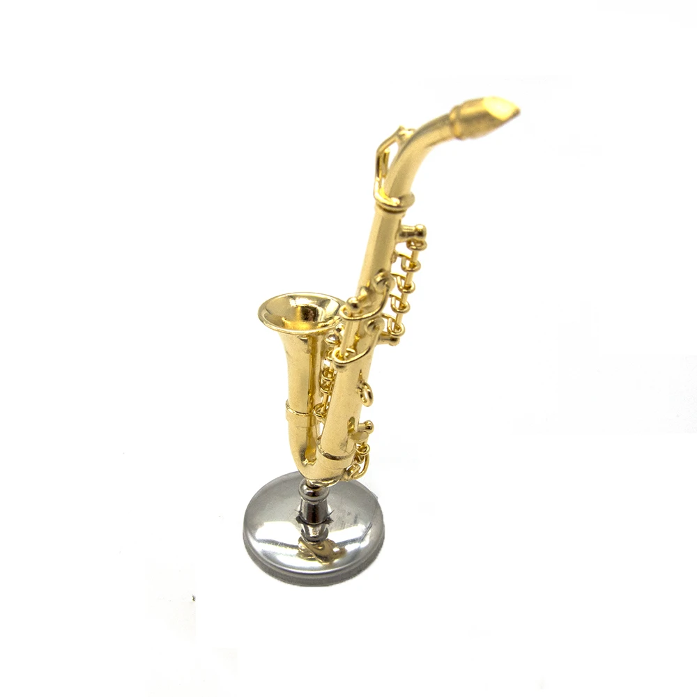 Miniatur Alt Saxophon Mini Musikinstrument als Dekoration