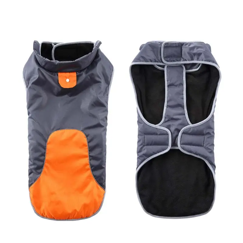 

Winter Warm Dog Cotton Coat Clothes Adjustable Puppy Pet Raincoat Jacket Apparel