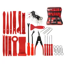 Radio Removal Installer Trim Tool Set Car Panel Kit 41pcs Audio and Repair with Storage Bag Radio Removal Installer Trim Tool Set Car Panel Kit 41pcs Audio and Repair with Storage Bag