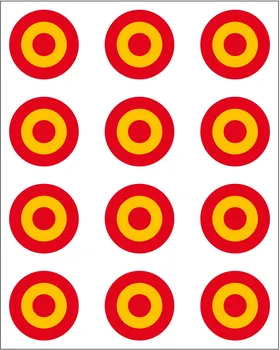 

Sticker Dartboard 12 pc. Spain Dia 12mm/ud.