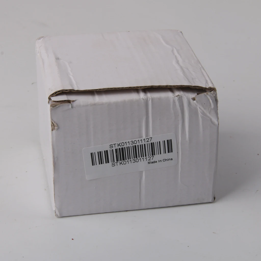 Universal Metal Motorcycle Tachometer Gauge 0-13000RPM Silver