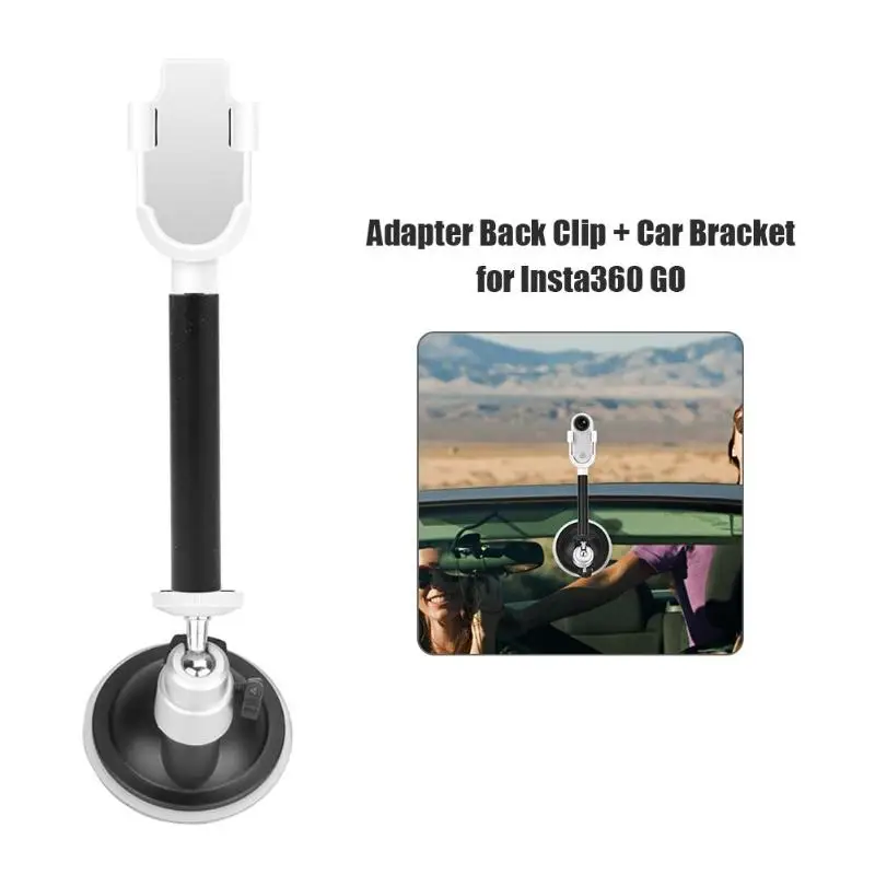 Для Insta360 Go Thumb camera Adapter Back clip+ Многофункциональный Автомобильный кронштейн(комплект из 2 предметов) оборудование для спортивной камеры