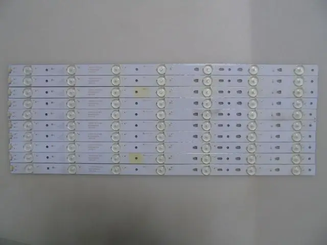 

1set=10pieces LED Backlight strip 7 lamps For LED50D7-ZC14-01(B) Hai er LED50A900 LD50U3000 D50MF7000 50S510 screen V500HJ1-PE8