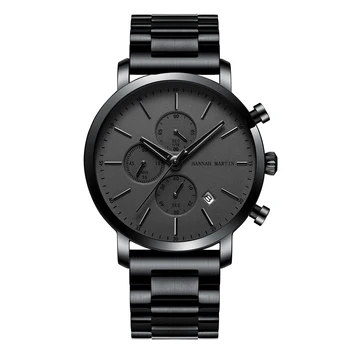 

Elegant business men's watch calendar alloy case quartz sport men's watch 2020 clock luxury brand Wristwatch Relogio Masculino