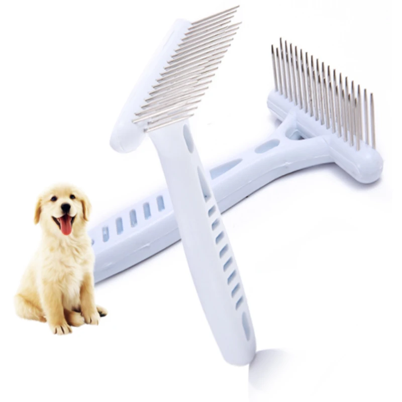 dog brush that catches hair