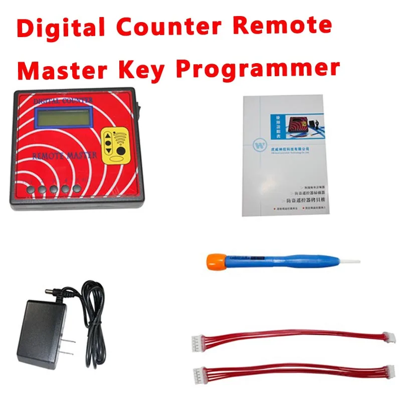 

Digital Counter Remote Master Used to Copy RC, Working with Remote Control A, B, C Styles Submachines Auto Key Programmer