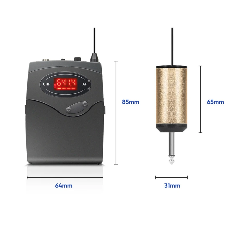 Беспроводная микрофонная система, набор беспроводных микрофонов с гарнитурой и петличный отворотом микрофоны Beltpack передатчик приемник