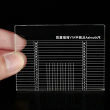 VTA картридж Виниловый проигрыватель инструмент поворотная головка части прозрачный акриловый Phono тонарм измерительная визирная линейка баланс