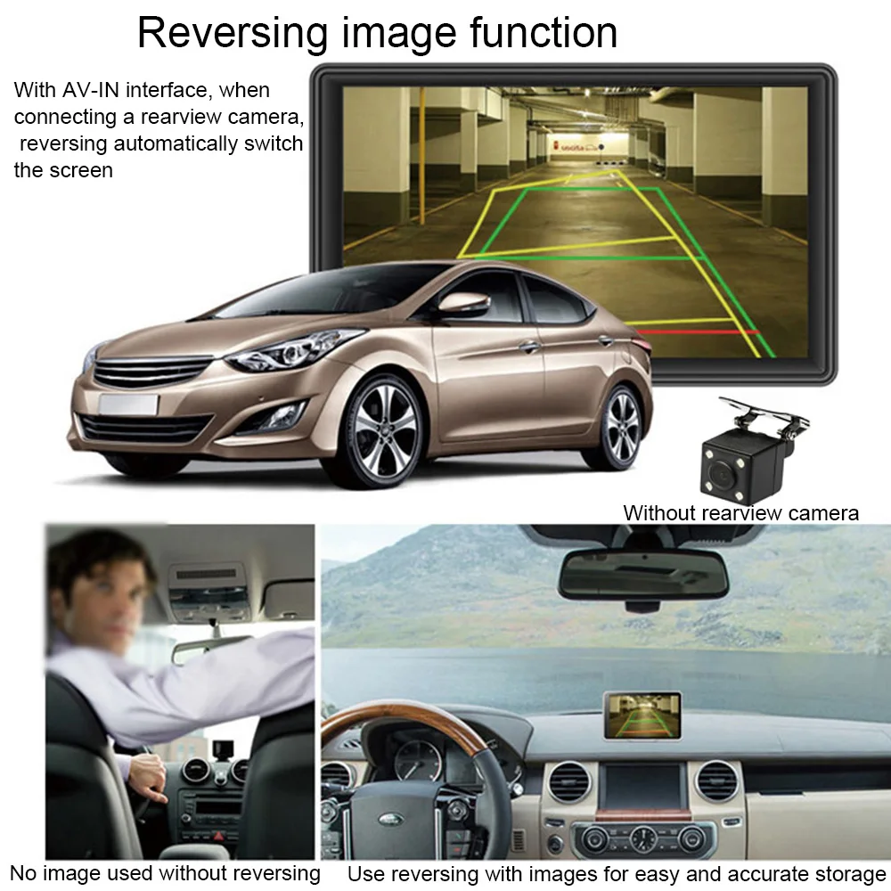 " HD Автомобильный gps-навигатор, FM Bluetooth, последняя карта Европы, Sat nav, автомобильный gps-навигатор для автомобиля, gps