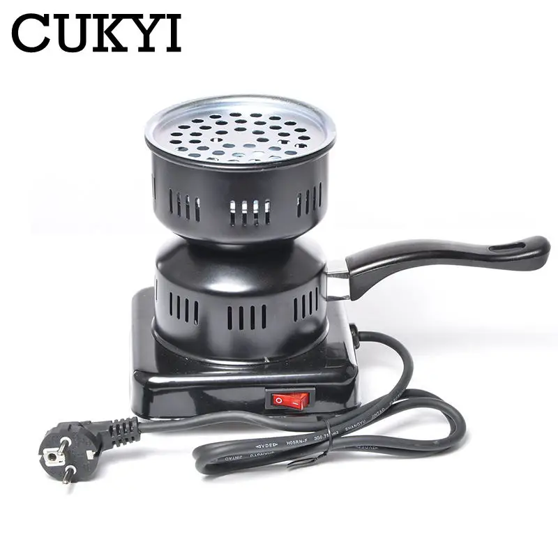 CUKYI 1000W Hookah Furnace Smoking set hookah accessories Carbon-fired Electric Furnace Portable Household hookahdecorative pot 4