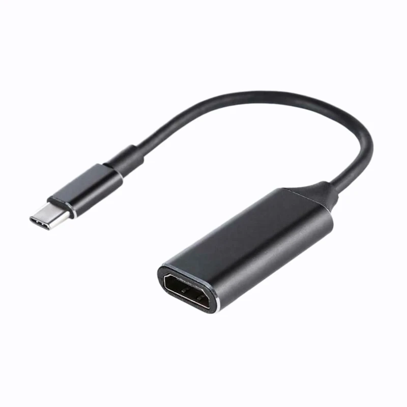 

Usb 3.1 Type C To Female 4K Hdmi Hdtv I High Definition Extension Cable Adapter Black