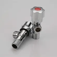 Медный горячий и холодный универсальный для Быстрого Открывания треугольный клапан бессвинцовый взрывозащищенный ванная комната душевая камера горшок раковина вода Sto