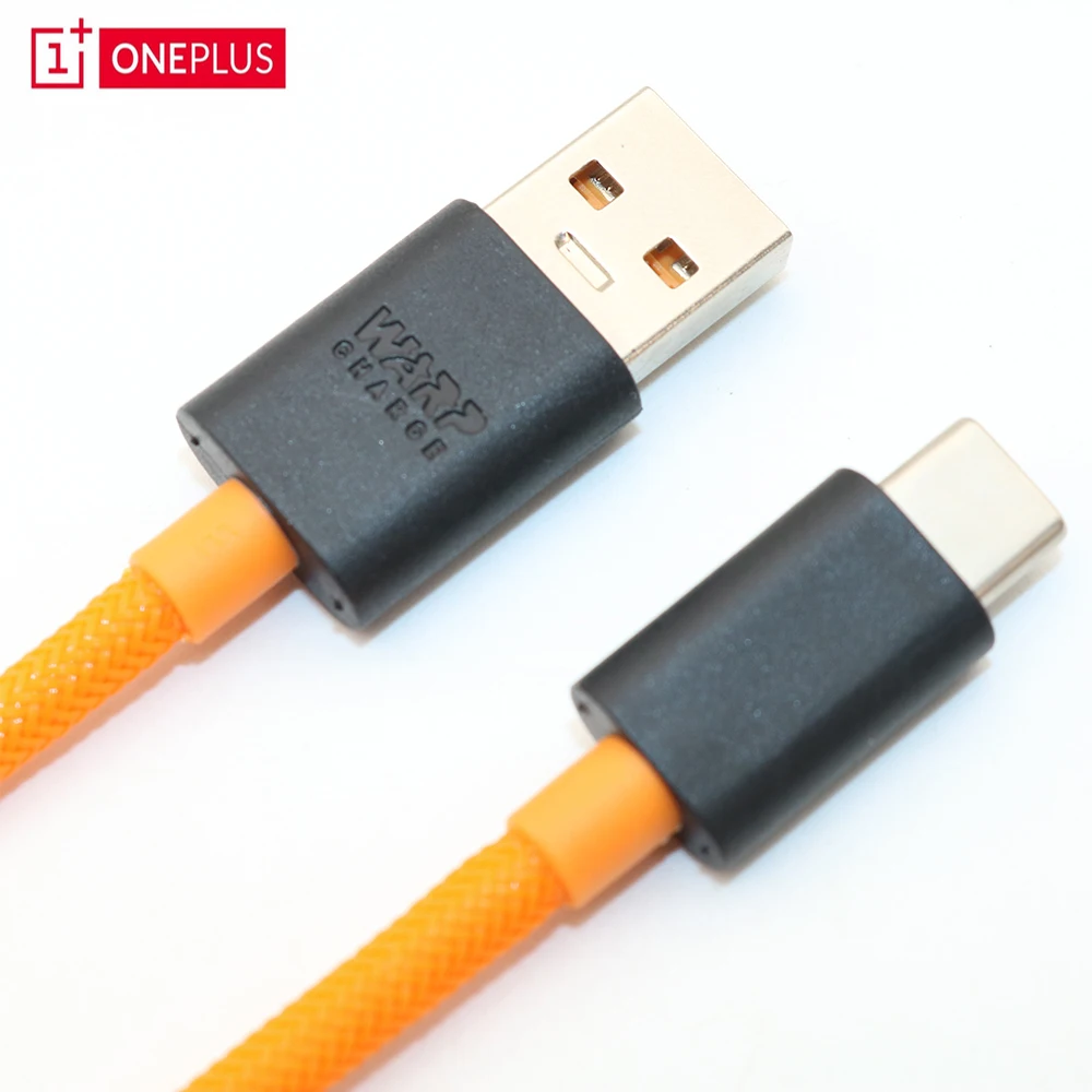 Кабель OnePlus 6 t, кабель Oneplus 7 7t pro 6 5t 5 3t 3 Dash Warp, зарядное устройство USB, подлинный нейлоновый кабель mlaren для быстрой зарядки типа c
