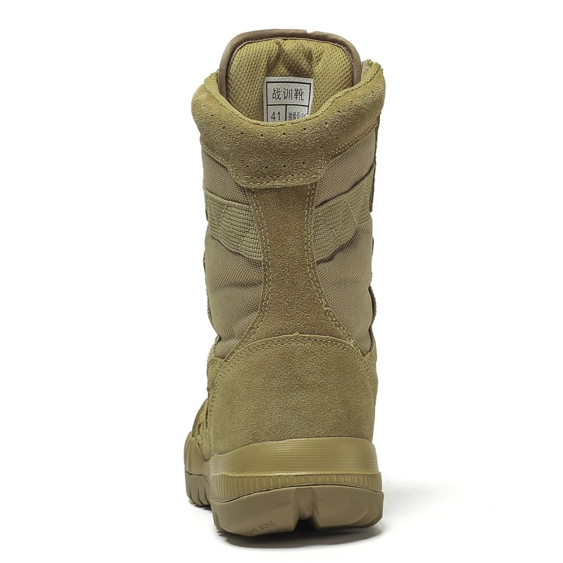 Me Hiking Boots High Top Comfortable Black Khaki Man Waterproof Hunting Shoes Tactical Camping Male Climbing Boot Mountain Shoes