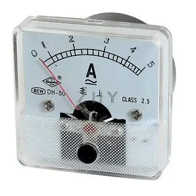 

AC/DC 0-5A Fine Tuning Dial Panel Ampere Meter Amperemeter