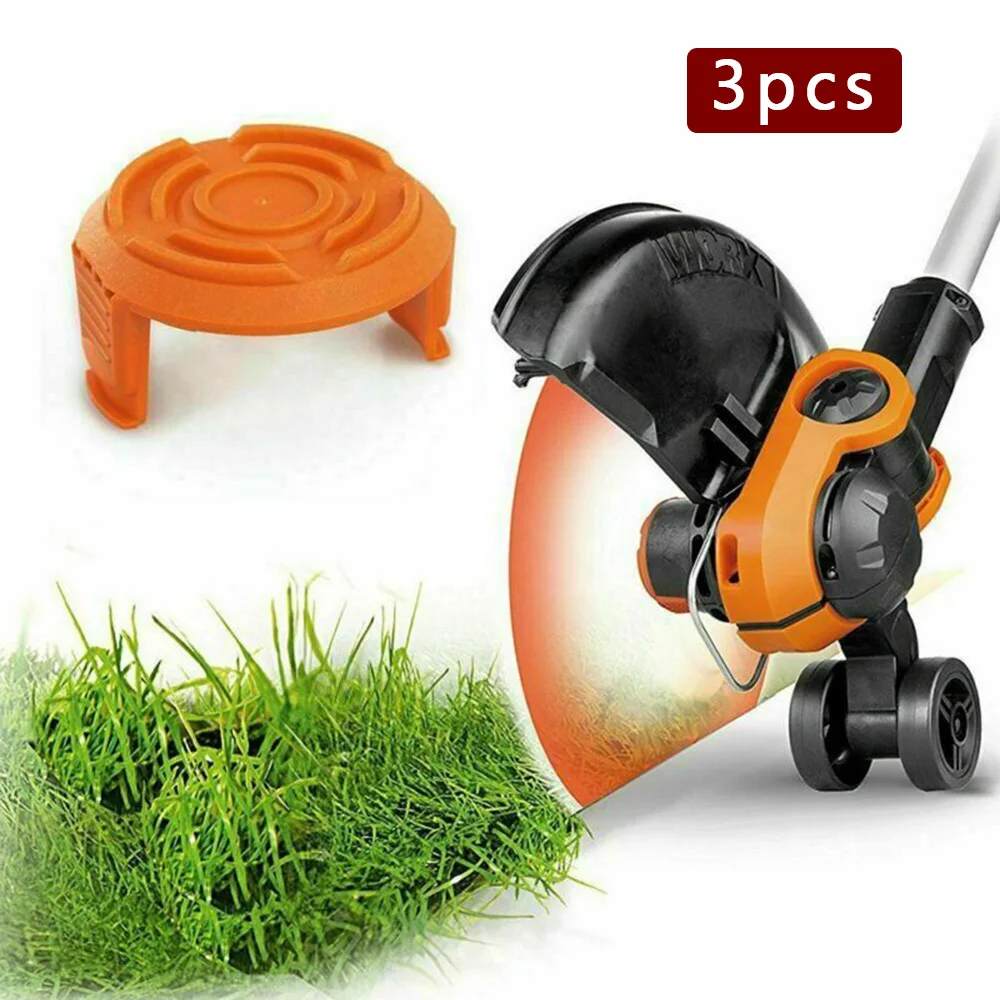 3 шт. крышки катушки WG180 крышка WG184 WG191 запасные аксессуары для WORX WG165 WG175 Садовые