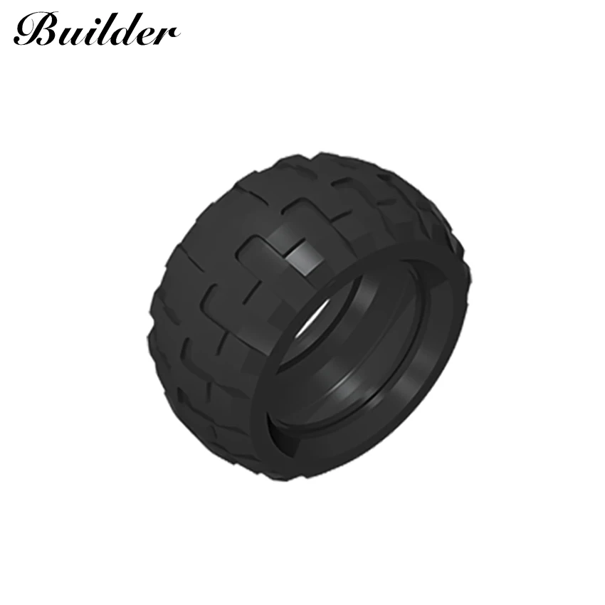Little Builder 61480/ 56908 Wheel Tyre 68.7x34mm Technological Automobile Building Block DIY Assembly MOC Compatible Toys 1pcs | Игрушки и