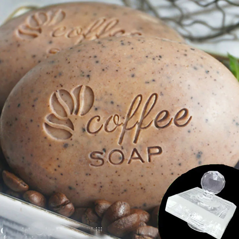 Flower and Plants Flower Soap Stamp, Handmade Seal, Organic Natural Soap Making Tools, Acrylic, DIY, Chapters, 50x30mm