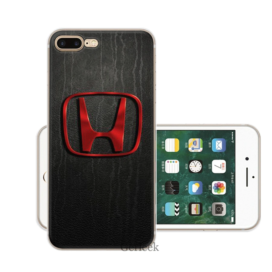 Mobile Cell Phone Case TPU for iPhone 11 Pro XR X XS Max iPhone 7 8 6 6S Plus 5 5s SE Cover Honda