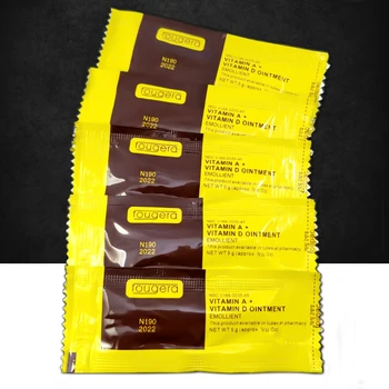 

100pcs/lot Tattoo Recovery/Anti-Scar Cream Vitamin A+Vitamin D Ointment Top Tattoo Repairing CreamBody Art