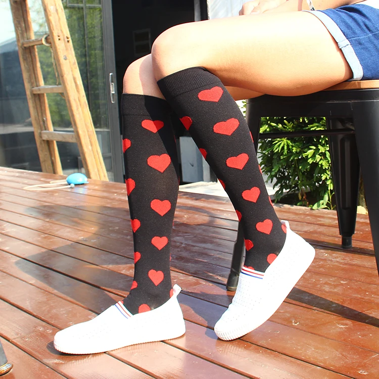 38 стилей, носки для бега для мужчин и женщин, Спортивные Компрессионные носки Happy tube, поддерживающие нейлоновые носки унисекс, уличные гоночные чулки под давлением