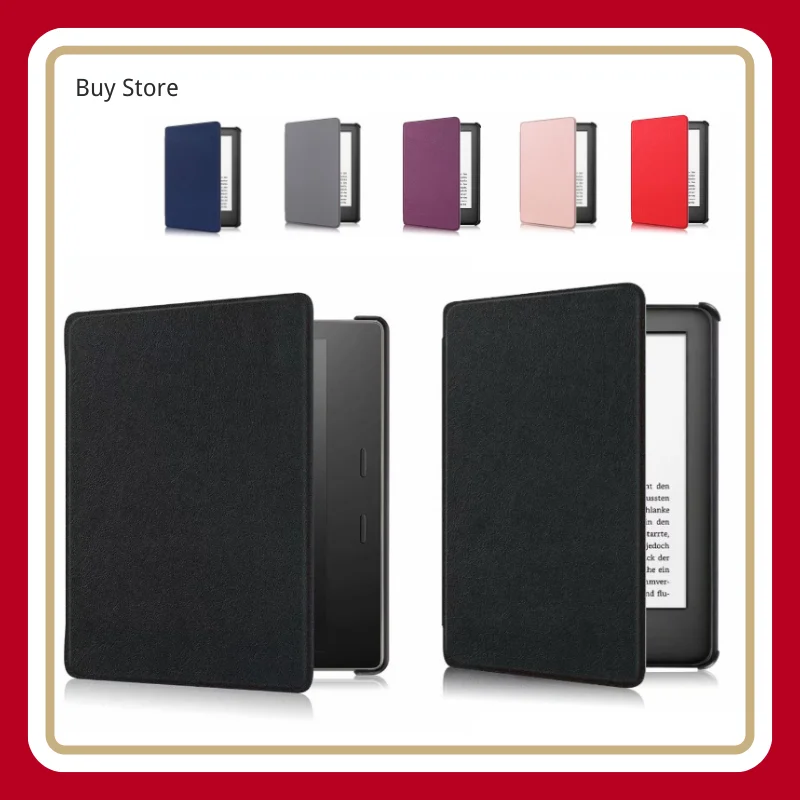 For Kindle 2019 Case Leather Flip Case Smart Covers for Kindle