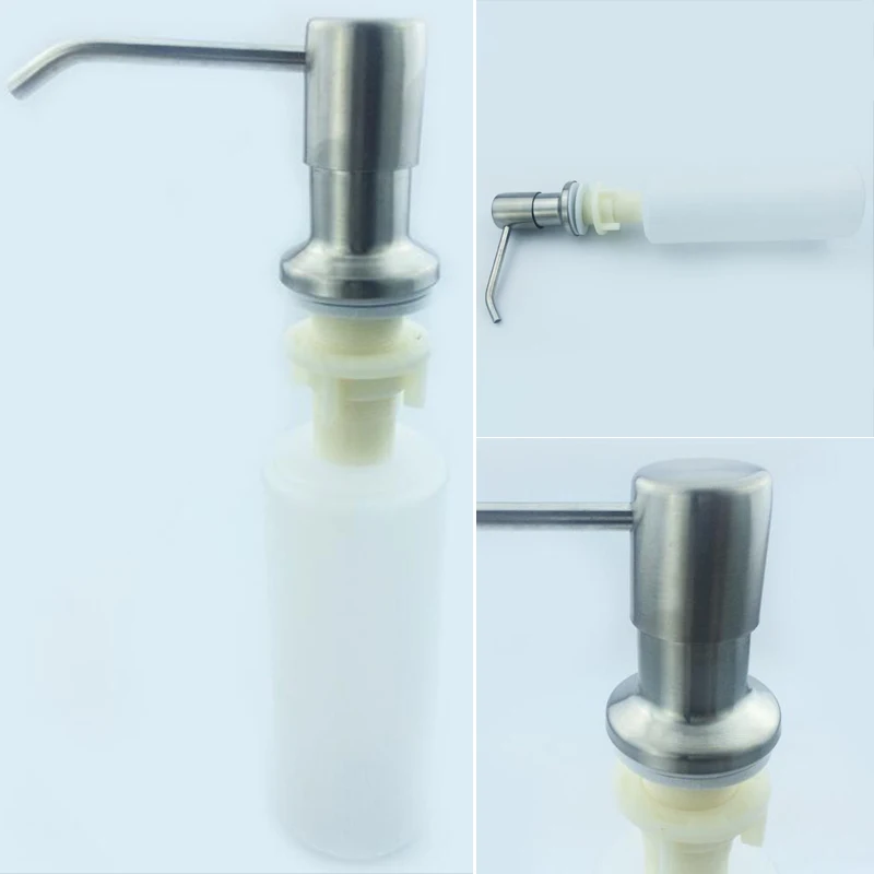 Kitchen Soap Dispensers Stainless Steel Kitchen Sink Counter top Soap Dispenser EL8406 3
