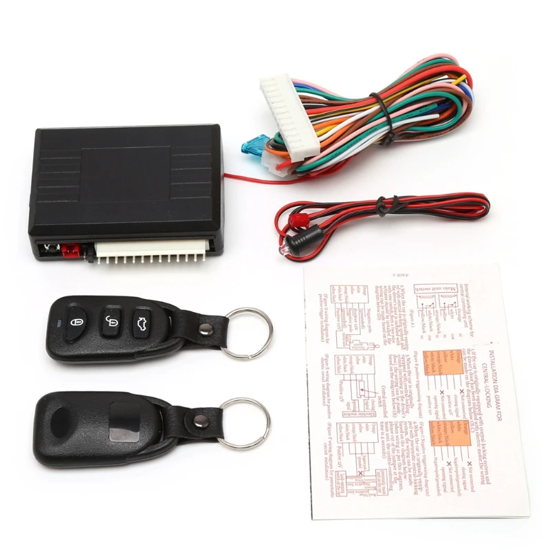 

Universal Car Door Lock Vehicle Keyless Entry System Remote Central Kit w/Control Box
