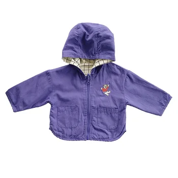 

Kids Jacket Children's Clothes 2020 Autumn New Product Double-sided Bear Quilted Jacket Boys Clothing Girls Coats