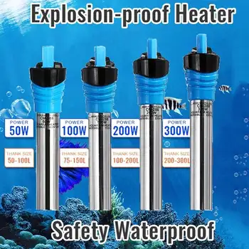 

50-300W Automatic Fish Tank Heater Submersible Aquarium Heater Constant Temperature Rod Power Saving Heater Aquarium Accessories