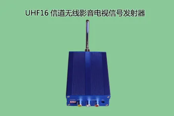 

UHF Wireless Video TV Signal Transmitter AV to RF Analog TV Open Circuit Wireless Signal Transmitter