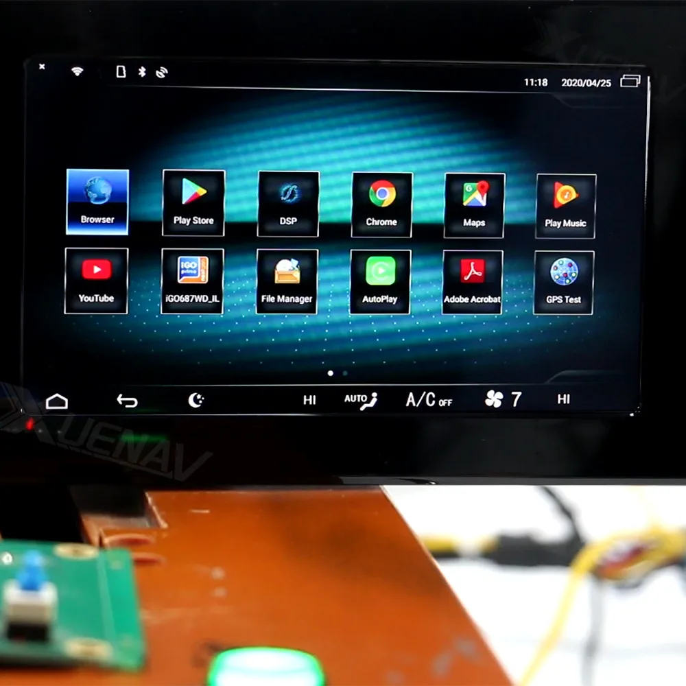 XUENAV 2Din Android блок декодирования для Benz A B GLE Class 2019 + Автомобильный видеоинтерфейс GPS