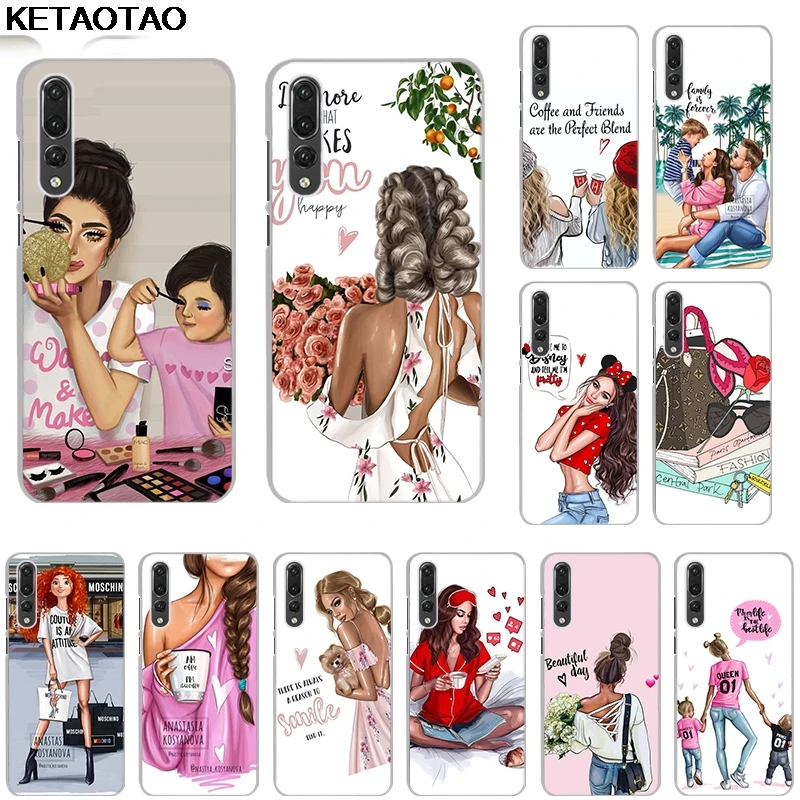 KETAOTAO мама дочь дети семья телефон чехол s для iPhone 4 5S 6S 7 8 Plus X XS XR 11 Pro Чехол