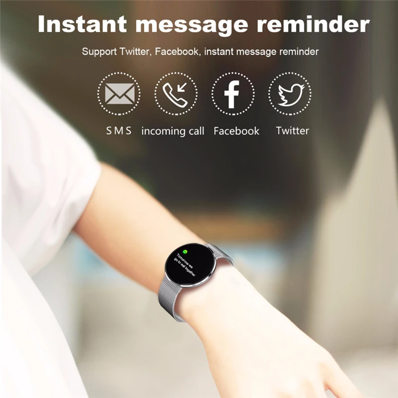 ESEED CF006H smart watch IP68 waterproof heart rate monitoring BT4.0 Remote camera smartwatch android for men women