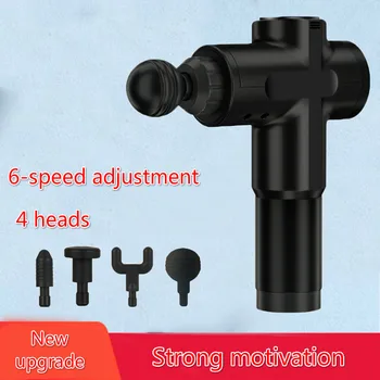 

2020 Muscle Massage Gun Sport Therapy Massager Body Relaxation Pain Relief Slimming Shaping Massager 4 Heads