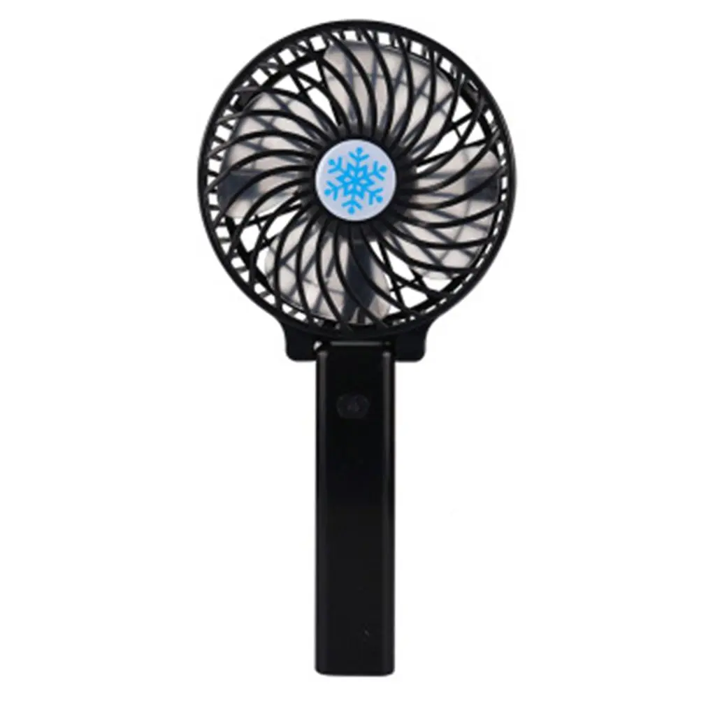 

Portable Electric Fan Hand-held Usb Electric Fan Rechargeable Usb Electric Fan 1200 mAh Mobile Battery Built-in Folding Stand